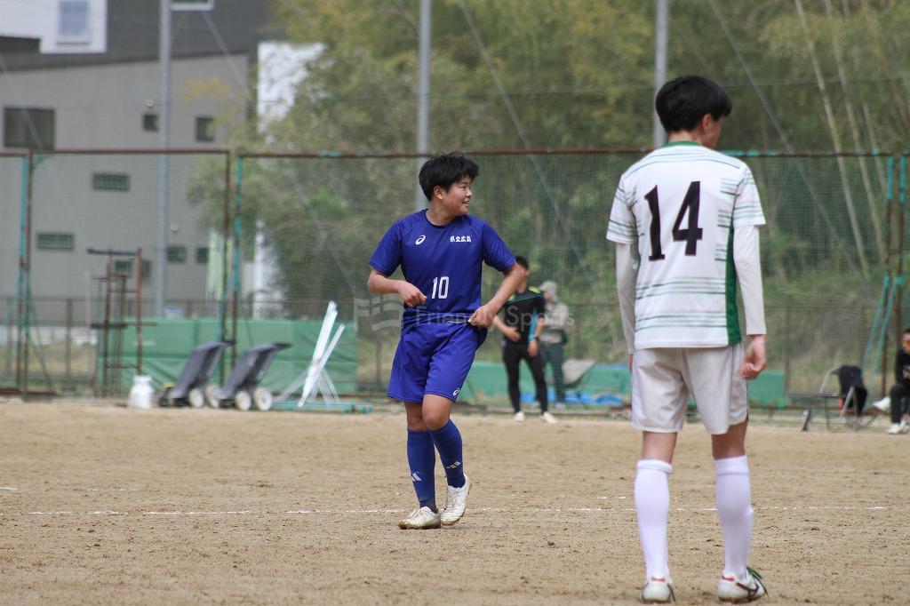 県立広島 － 安芸府中　④【高校総体広島地区予選】