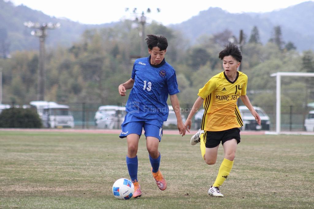 呉地区予選　トーナメント１回戦が終了する【高校総体】