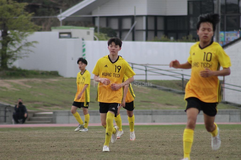 呉港 － 呉合同　③【高校総体呉地区予選】