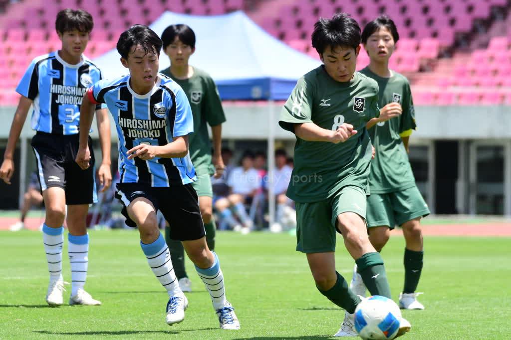 ベスト４が決定する【広島県中学校選手権】