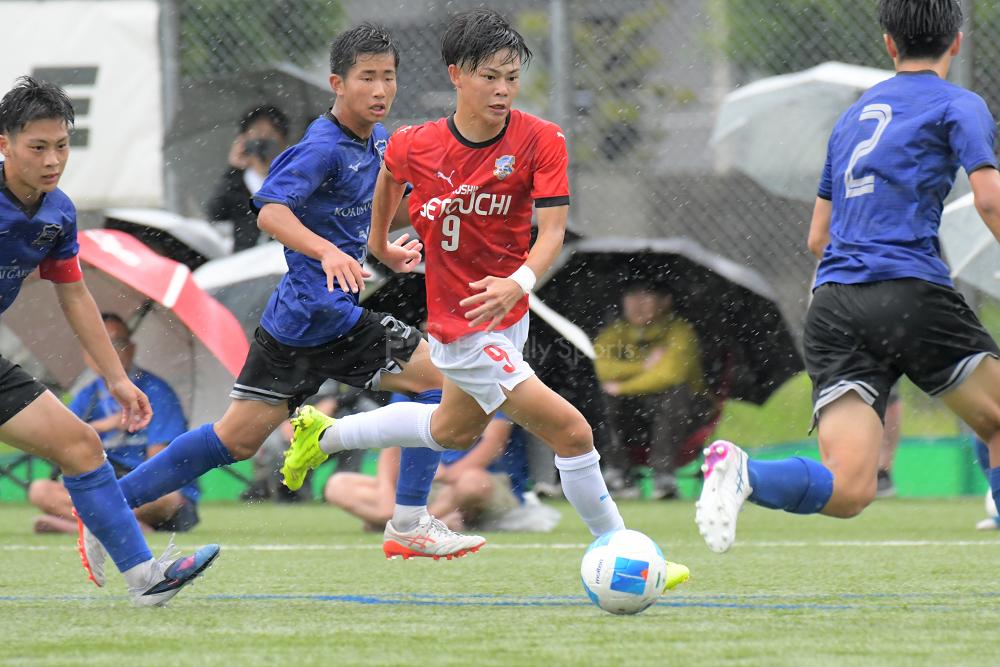 瀬戸内 vs 国際学院 高校総合体育大会サッカー(男子)