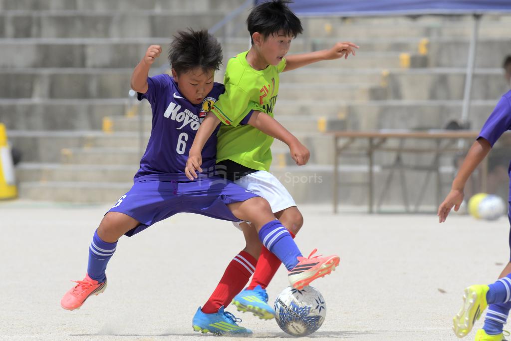 山本ミラクル vs 高陽 山本少年サッカーフェスティバル