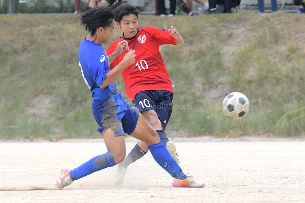 安古市 vs 広島なぎさ 高校サッカー選手権