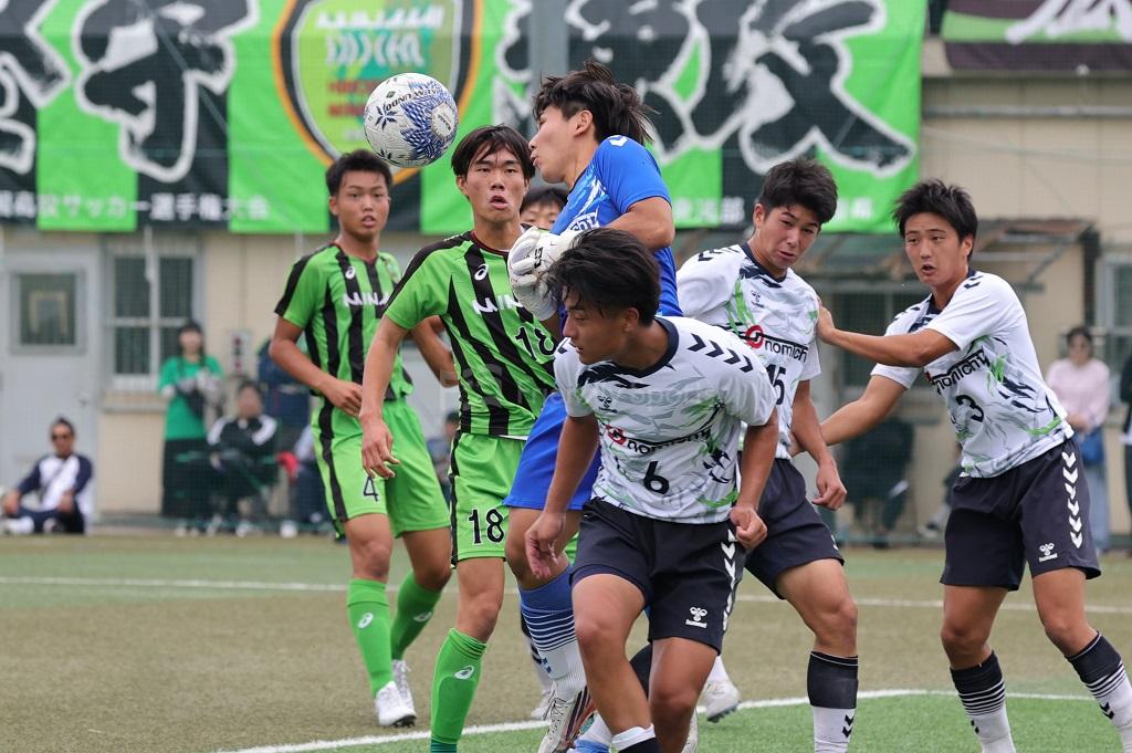 尾道 ー 広島皆実　②【高校サッカー選手権】