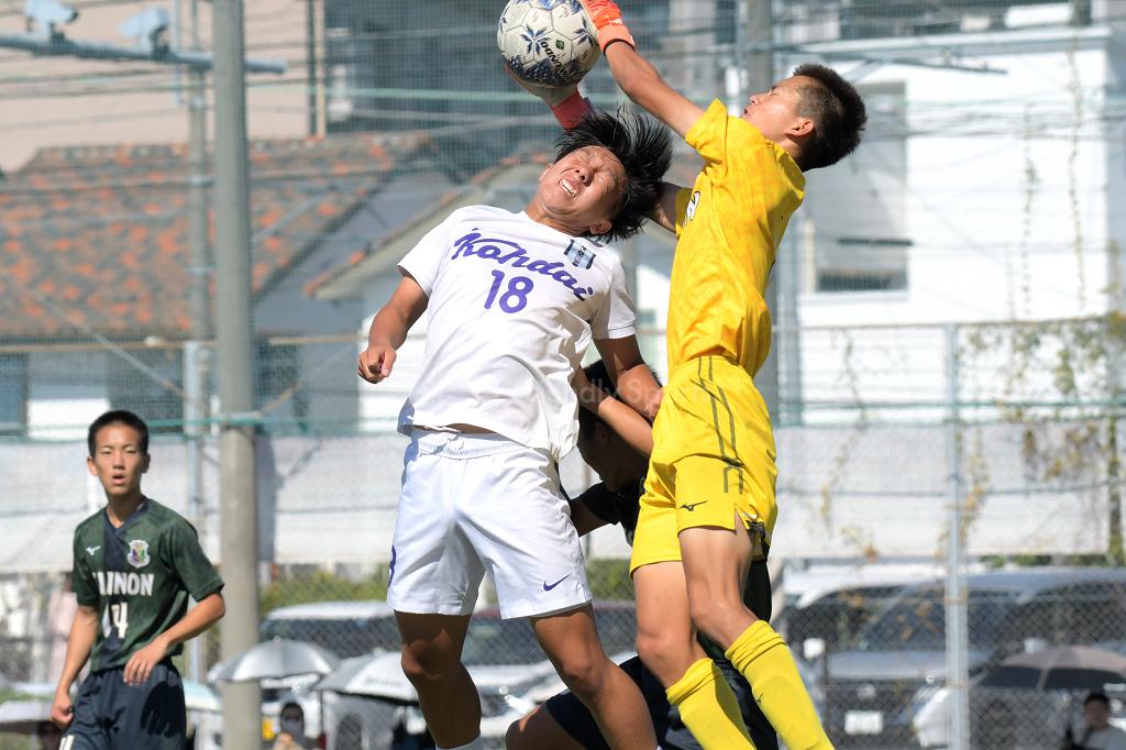 観音 vs 広工大高 高円宮杯U18リーグ(1部)