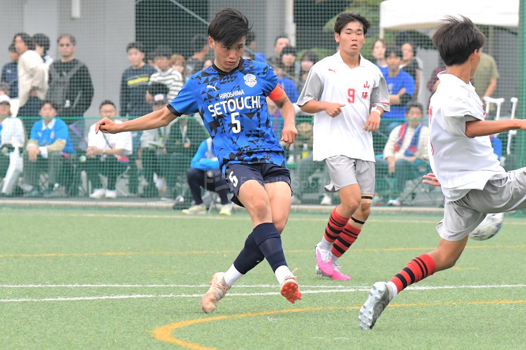 瀬戸内 vs 山陽② 高校サッカー選手権(男子)