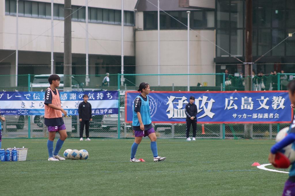 山陽 ー 広島文教　【高校女子サッカー選手権】