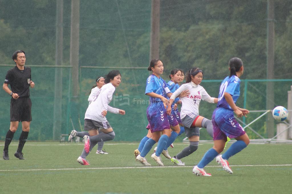 山陽 ー 広島文教　②【高校女子サッカー選手権】